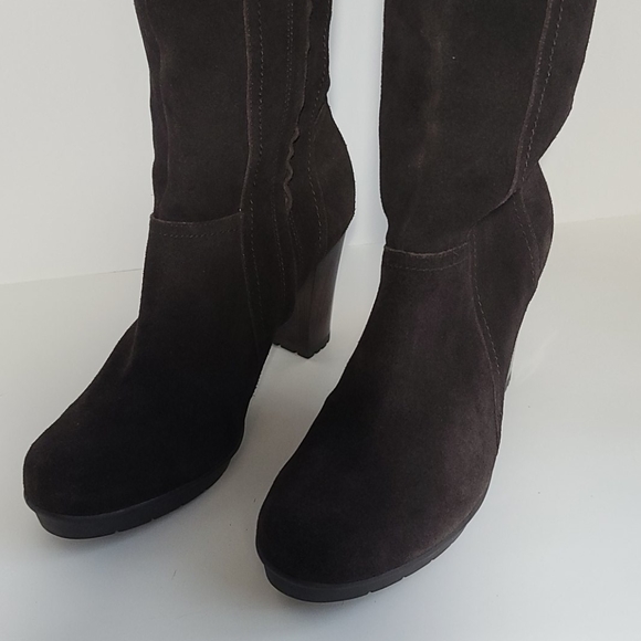 NWOB Kenneth Cole Reaction leather boot w/heel - Picture 3 of 11